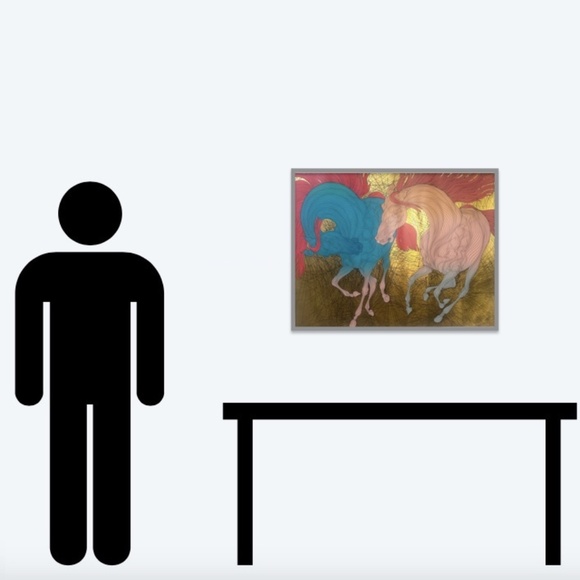 Guillaume Azoulay Signed Limited Edition Encounter Reprise 40.5x23" paper 36x28" - Picture 2 of 9